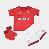 Brand New With Tags 2018-2019 Wales Rugby Home WRU Infant Kit (Red)