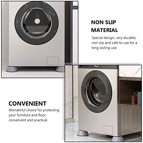 IMIKEYA E Cancelamento de Ruído Secador de Máquina de Lavar Máquina de Lavar Suporte Anti-Pé Foot Pa