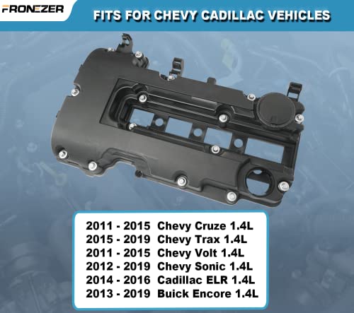 image for FRONEZER Engine Valve Cover with Gaskets, Bolts & Oil Filler Cap Compa