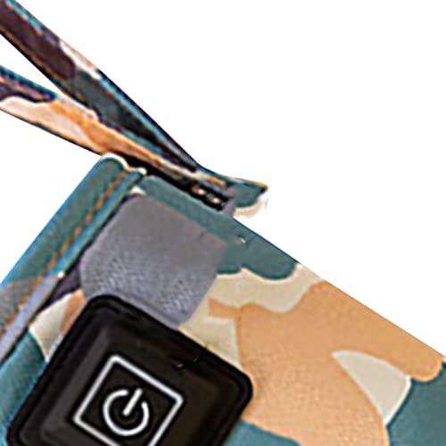 Miniatura 9 de Bolsa calentadora de botellas de leche USB, temperatura ajustable de 104.0 F-140.0 F con puerto USB para alimentación nocturna, viajes, uso