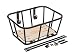 Bell Tote 900 Front Handlebar Metal Basket with Wood Base - black