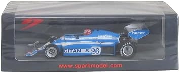 Spark 1/43 Rije JS7 1977 Zantfault Test #26 N. Louda Complete Sponsor Logo Display Universal Mini Car