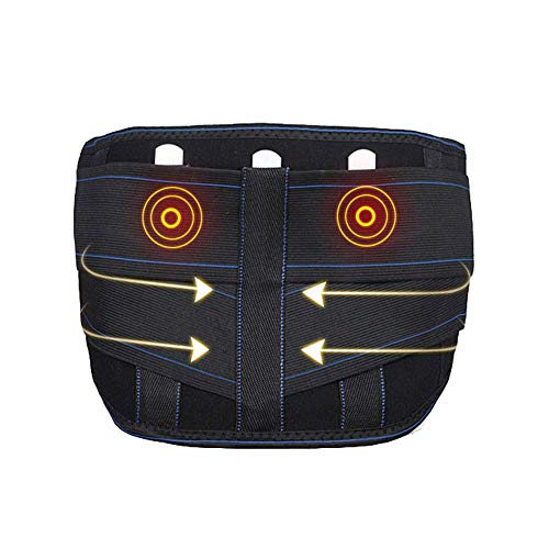 ZFF Respirable Soporte Lumbar Cinturón,Lejos Infrarrojo Lumbar Cinturón para Hombres...