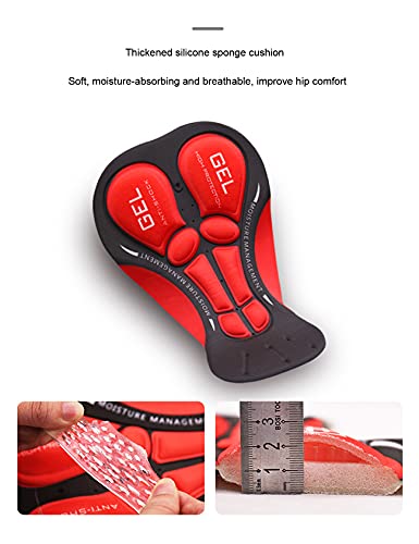 Pantalones Cortos de Ciclismo para Hombre Bestgift XXL miniatura 5