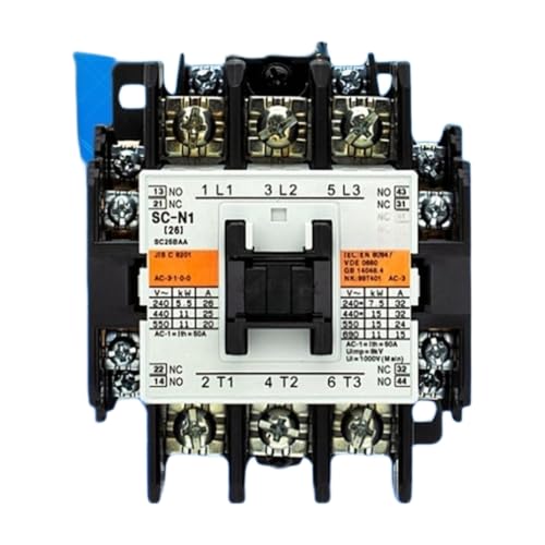 Contacteur AC SC-N4 évite la surchauffe moteur avec commande bobine AC 220V