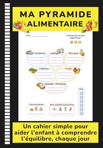 Ma Pyramide Alimentaire – un cahier simple pour aider l’enfant