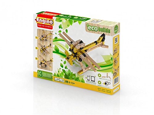 EnginoECO EB12 Construction Kit Wooden Aircraft