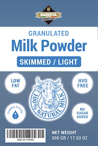 Barista Italiano - Magermilchpulver (500g) Fettarm | Ohne Zuckerzusatz
