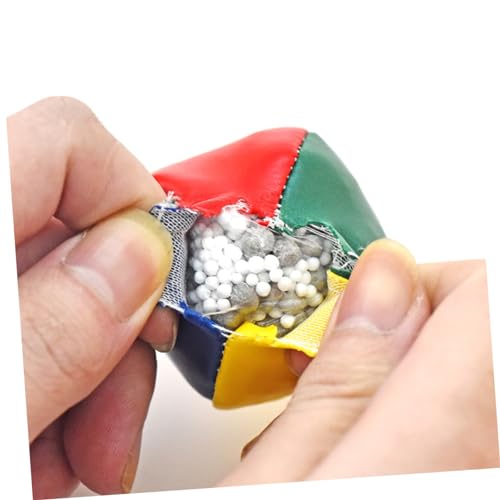 BESPORTBLE 7 Unidades crianças fazendo malabarismo com pufes brinquedo criança playset saco de malab