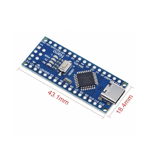 Placas de desarrollo Nano 3.0 ATmega328P con Tipo C y CH340 2