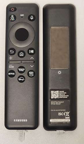 New Remotes Solar Voice Samsung Remote Control BN59-01432A for 2023 and 2024 Samsung TV’s