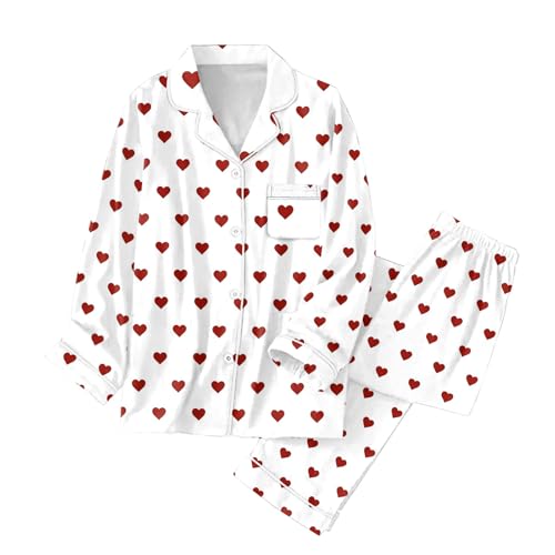 Haut et pantalon imprimés décontractés pour nuit douce - 4