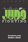  Judo Studienplaner 2020/21: Semesterplaner (Studentenkalender) für Fans der Selbstverteidiguns-Sportart