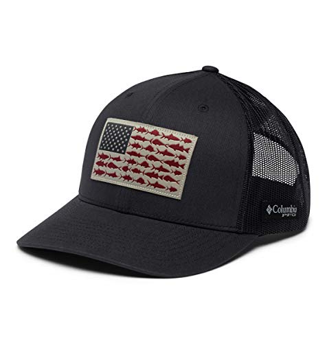 Image of Columbia Unisex Adult PFG Logo Mesh Ball Cap