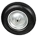 Produktbild HRB PU Schubkarrenrad 400 mm, 180Kg Tragkraft/Reifen (1 Stück, Schwarz)