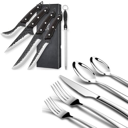 Set Cuchillos Cocina 6 Piezas Acero Inox