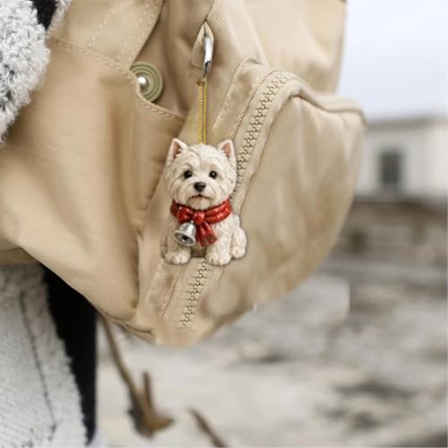 Westie Advent Calendar 2026, 24 Day Dog Christmas Countdown (Silver) - image 2