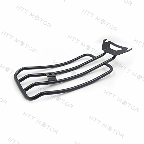 Httmt Mt239- Motorcycle Black Steel Rear Shelf Fender Rack Plated Luggage Shelf Compatible With Harley Electra Glide Classic/Electra Glide Standard/Electra Glide Ultra Classic/Road Glide #TOP2