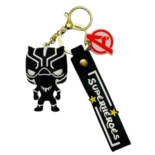 Image of Cute 3D Keychain | Keyring & Quirky Bag Charm | Hard Silicone, Unbreakable | Travel Essential | Kids Friendly | Strap & Bag Hook