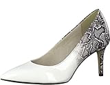  Tamaris Damen 1-1-22421-24 Pumps, Schwarz (Snake Pat.Comb 44), 38 EU