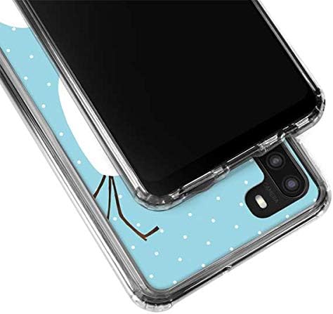Miniatura 2 de Skinit Funda transparente para teléfono compatible con Samsung Galaxy A21, diseño de lunares de Disney Olaf