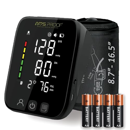 Blood Pressure Monitor for Home Use Dual-User Memory, Automatic Digital Upper Arm BP Machine with XL...