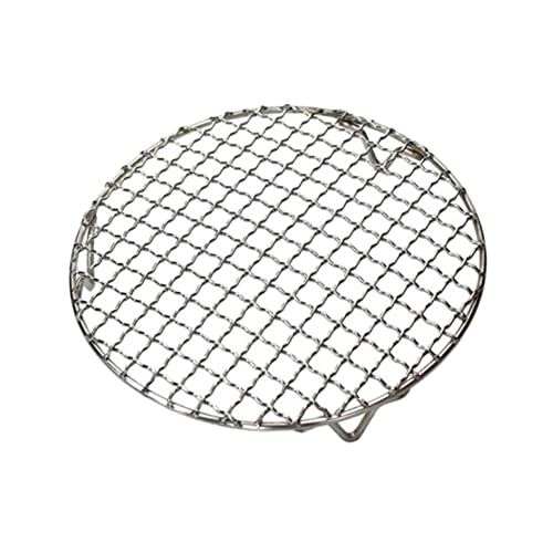 Stainless Steel Round Wire Baking Cooling Rack With Legs For Airfryer Oven, Nonstick Cooling Roasting Rack Net Grill Barbecue Rack For Cooling Cookie Bread Cake (250Mm/9.8") #TOP12