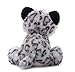 The Petting Zoo Snow Leopard Stuffed Animal Plushie, Gifts for Kids, Wild Onez Wildlife Animals, Leopard Plush Toy 9 inches
