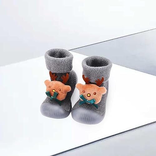 Toddler Girl Shoes Socks Animal Print Girl Baby Four Colors for 0 to 4 Years High Neck Shoes for Boys3