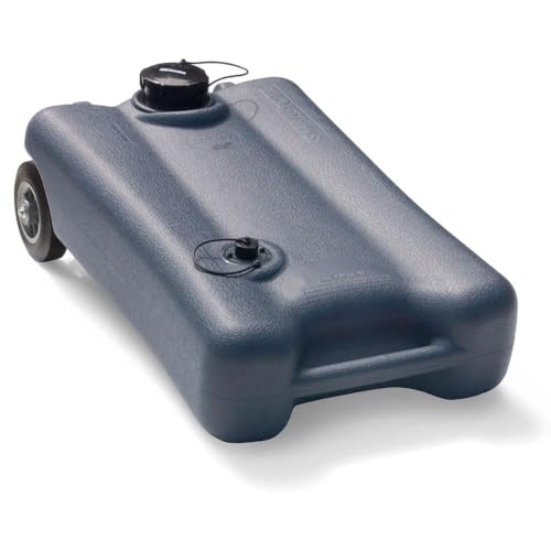 SmartTote Portable RV Waste Tote Tank - 12 Gallons - 2 Wheels - Thetford 40505