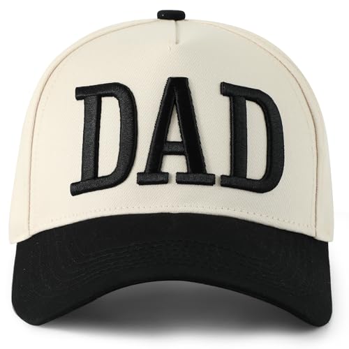 Pusfyeoh Dad Hats for Men Fathers Day Birthday Gifts Form Dad New Dad Gifts Form Your Daughter Son Wife Black-Black