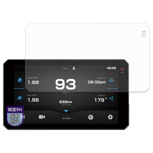 MotoMoto �t�B���� AKEEYO/TANAX �o�C�N�p �X�}�[�g���C�h���j�^�[ AIO-6 MAX/AIO-6 LTE �p �K���X�t�B���� (�ɔ� �t�@�C�o�[) �ی�t�B���� ���˒ጸ ���{��