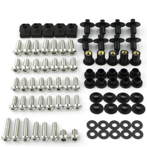 Kit tornillos carenado completo para CBR600RR: ideal para tus días de circuito