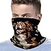 FekiLoot A Dog And Coins Neck Gaiter Exquisite Multipurpose Windproof Face Cover Fashion Winter Neck Warmer Gator Scarf Soft Cozy Breathable Bandana Face Mask Scarf Unisex