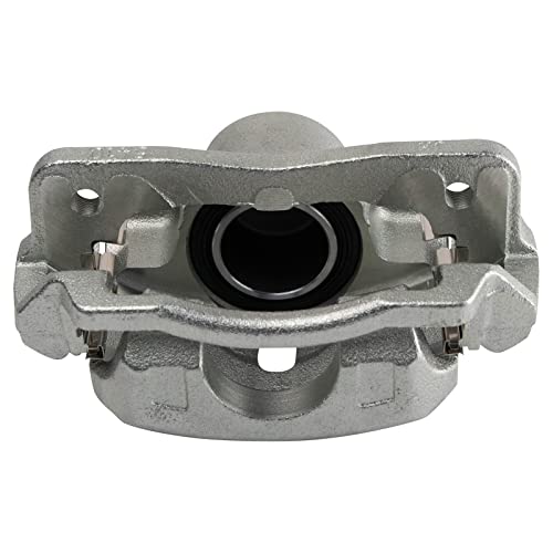 Image of TRQ Front Brake Caliper Set Caliper Brackets Hardware Compatible with 12-15 Honda Civic Driver and Passenger Side