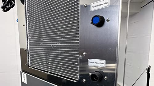 Máquina comercial para hacer hielo nugget 550 lb/día miniatura 2