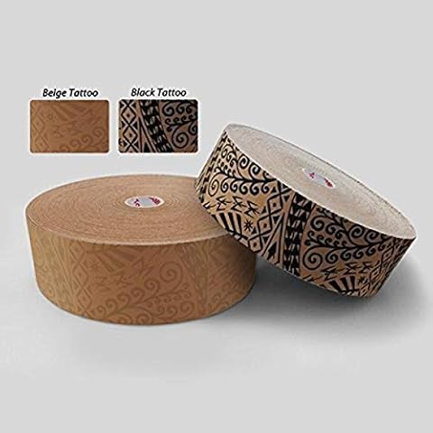Dynamic Tape, 2" X 34 yds. (5CM X 31M), Beige Tattoo, Single Roll Cover