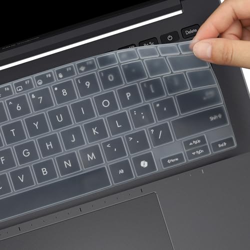Protector teclado para ASUS VivoBook M5406 S5406 14" 2024 miniatura 5