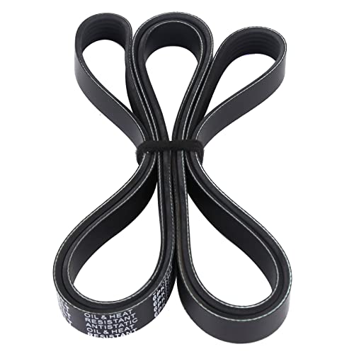 Image of MOCA Serpentine Belt 6PK2300 Compatible with 04-08 for Pontiac Grand Prix 3.8L, 02-06 for GMC Envoy XL 4.2L, 05-09 for Buick Lacrosse 3.8L, 02-06 for Chevrolet Trailblazer EXT 4.2L