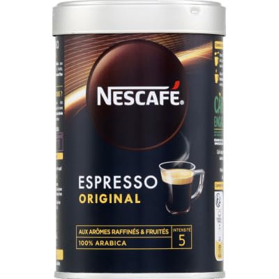 See full amazon price history chart for Nescafé Nestle Espresso Original 100% Arabica Coffee Tin Intensity 5, 95 g Nescafé Nestle Espresso Original 100% Arabica Coffee Tin Intensity 5, 95 g (B014JK5XTY) Amazon Price History, Amazon Price Tracker