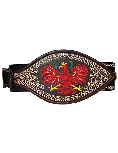 Alpenlife Leder Ranzen Adler (Schwarz-Braun, 110) Cover