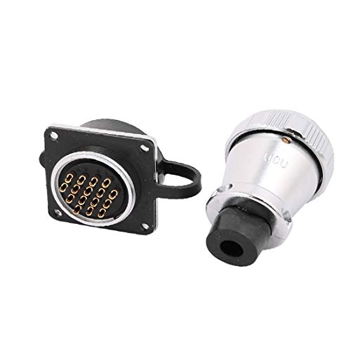 Conector de aviación 16 terminales macho/hembra miniatura 2