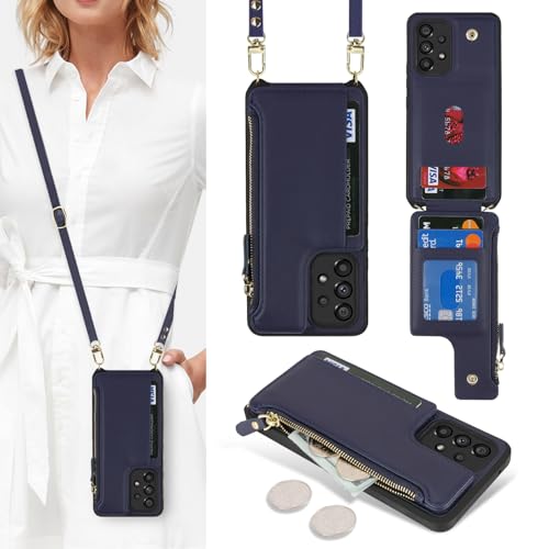 Coque bandoulière Samsung A53 5G pour femme, sacoche téléphone idéale pour le shopping