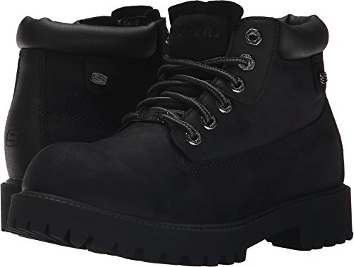 Skechers Sergeants Verdict, Herren Halbschaft Stiefel, Schwarz (BOL), 40 EU – Ansicht 1