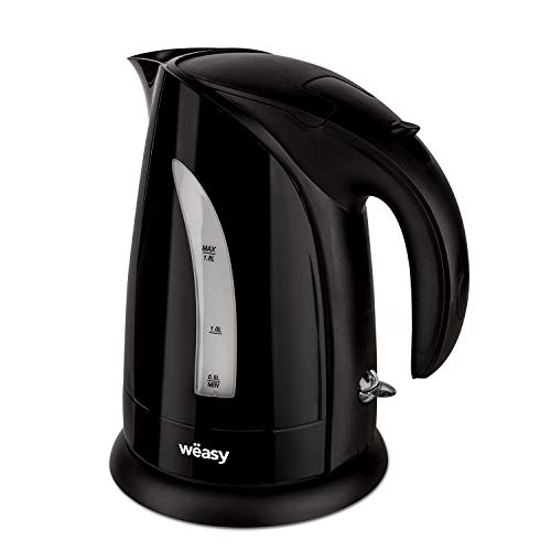 Winkel SW8 Wasserkocher / 1,8 L / kabellos - 360° drehbare Steckverbindung / 2200 W / schwarz – Bild 3