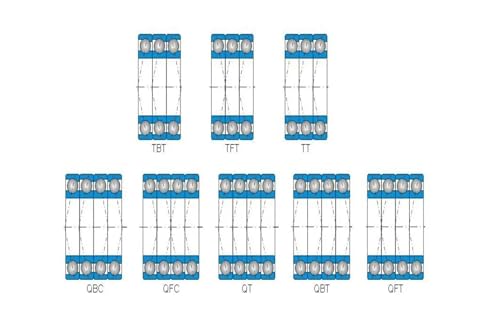 Roulements de broche 7008C P4 de haute précision géométrique pour la mécanique - 5