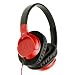 Produktbild Audio Technica ATH-AX1iSRD SonicFuel Kopfhörer mit Fernbedienung/Mikrofon rot