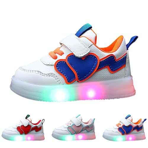 Toddler Glitter Sneakers Flat Lightweight No Lace Sport Shoes Sole Rubber Non Slip Sequins Baby First Walking Shoes