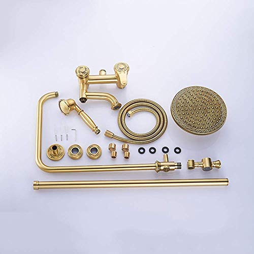 Ensemble de douche rétro cuivre pour éliminer les variations de température - 8