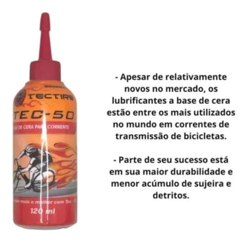 Lubrificante Tectire a Base de Cera para Corrente - 100ml